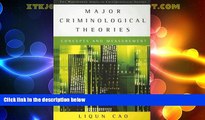 Big Deals  Major Criminological Theories: Concepts and Measurement (Wadsworth Series in