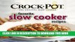 [PDF] Crock-Pot Favorite Slow Cooker Recipes Popular Collection