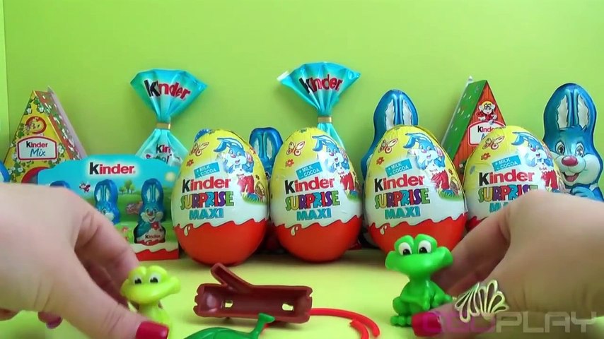 ♥ KINDER SURPRISE MAXI 5 EASTER EGGS (5 Easter Special Kinder MAXI Eggs) -  Mediacom