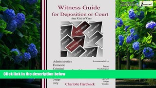 Books to Read  Witness Guide for Deposition or Court (CustodySource Books Book 2)  Best Seller