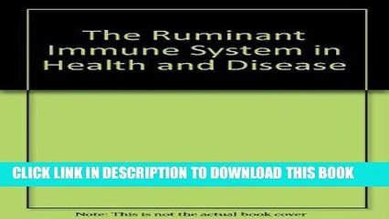 [READ] EBOOK The Ruminant Immune System in Health and Disease ONLINE COLLECTION