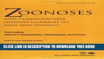 [FREE] EBOOK Zoonoses and Communicable Diseases Common to Man and Animals, Vol. II: Chlamydioses,
