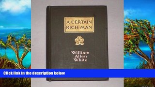 Big Deals  A Certain Rich Man  Full Read Best Seller