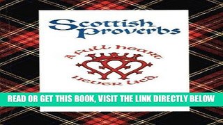 [FREE] EBOOK Scottish Proverbs ONLINE COLLECTION