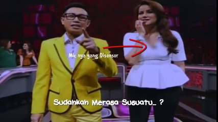Super Family 100 HEBOH 2016!! KPI Salah Sensor!! Tanpa BH  Payudara Olla Ramlan Terlihat Jelas