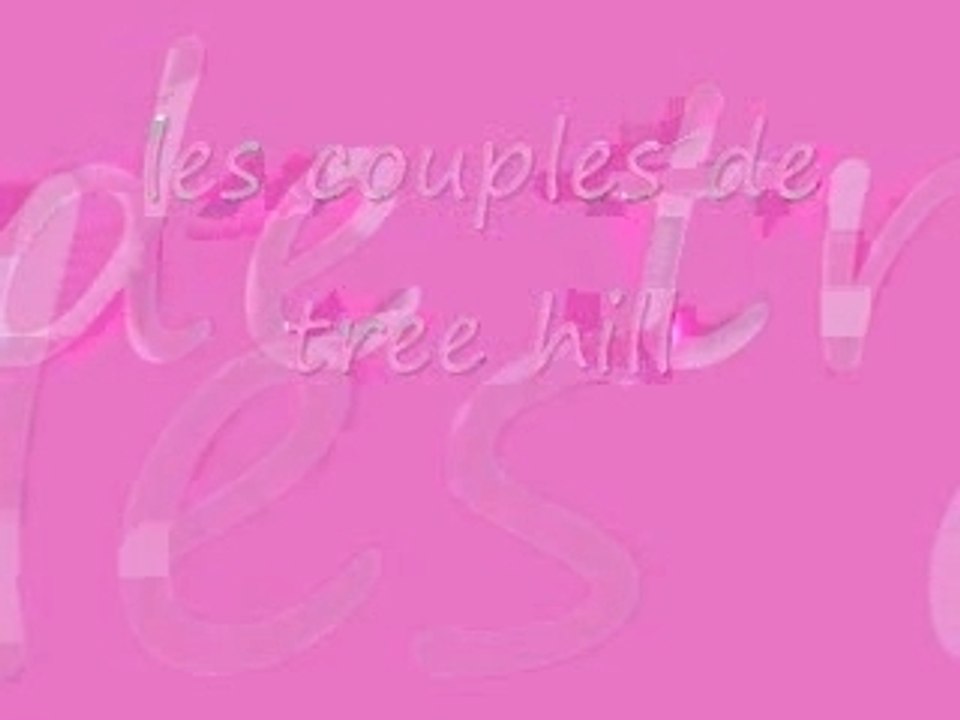 les couples de tree hill