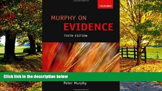 Big Deals  Murphy on Evidence  Full Ebooks Most Wanted