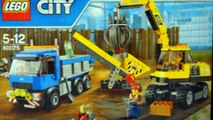 Лего Сити 60075 - Экскаватор и Грузовик - на русском. Лего Сити new. Лего Мультики. Кока туб