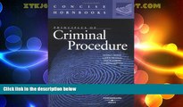 Big Deals  Principles of Criminal Procedure (Concise Hornbook Series) (Hornbook Series Student