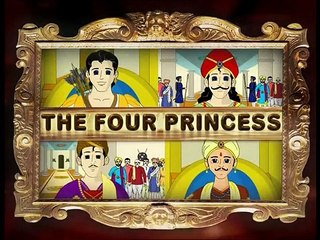 The Four Princess Hindi Story For Kids