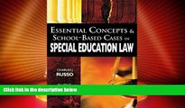 Big Deals  Essential Concepts and School-Based Cases in Special Education Law  Best Seller Books