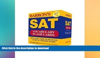 READ BOOK  Barron s SAT Vocabulary Flash Cards, 2nd Edition: 500 Flash Cards to Help You Achieve