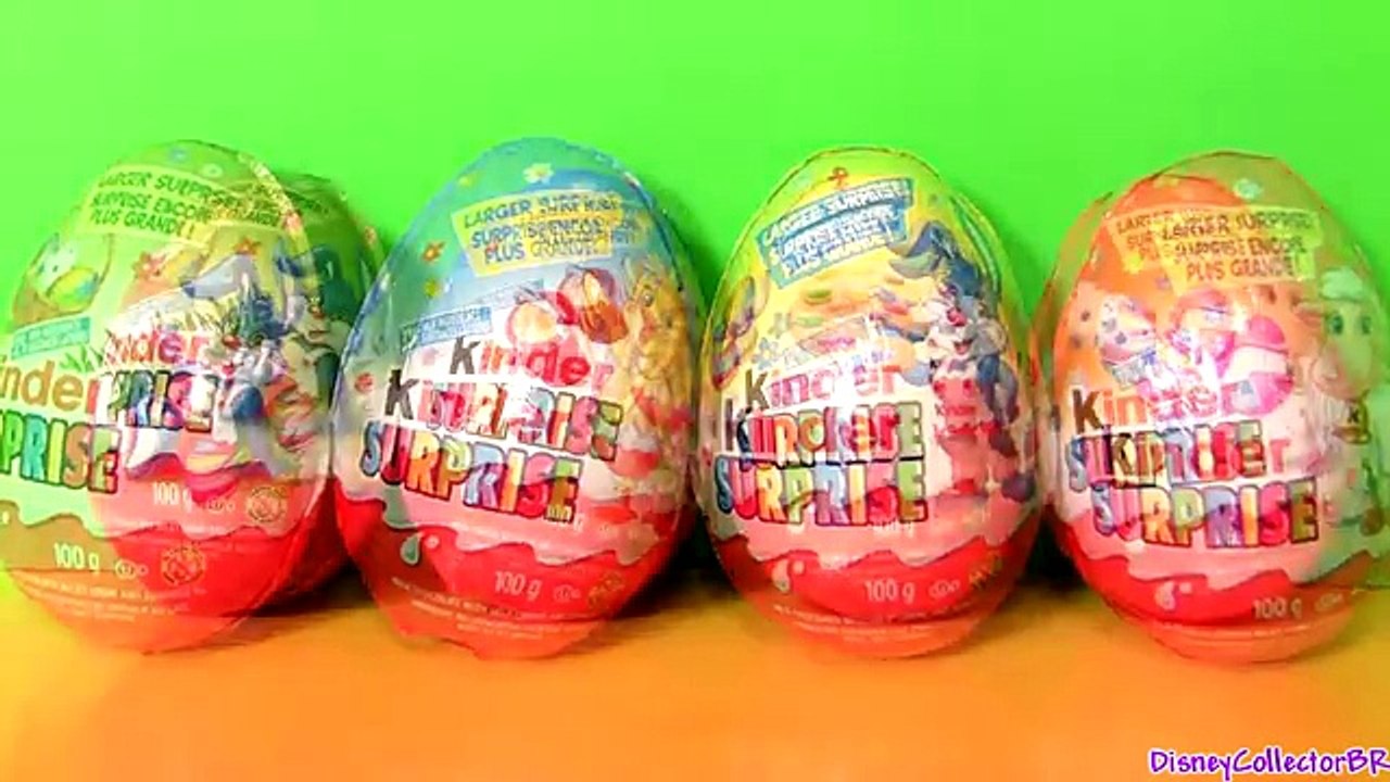 Huge Kinder Surprise Easter Eggs new Farm Animals Series Huevos Ovetti ...