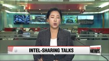 S. Korea, Japan hold talks on intelligence-sharing deal