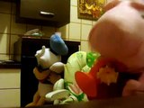 When mom isnt home PARODY with Peppa Pig and Donald Duck - remix