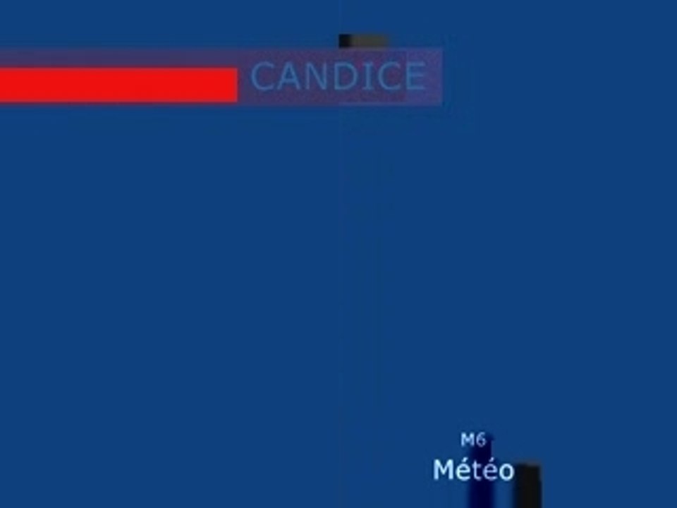 CANDICE M6 METEO 22082007 SOIR by vuesalatele