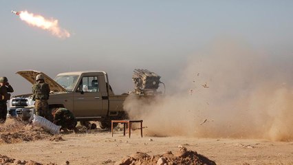 Peşmerge DEAŞ'ın canlı bomba aracını havaya uçurdu