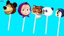 Masha and the Bear Finger Family Song Lollipop Nursery Rhymes for Children and Kids-A4pTPx2OoBQ