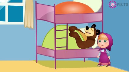 Masha and The Bear Sleep Snoring ! Masha Funny Story-Hv5zXlwCk78