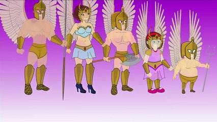 Finger Family Pale Man Vs Wings Man Cartoons | Epic Battle Finger Family Rhymes