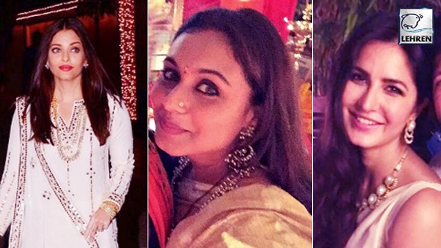 Aishwarya Rai, Rani Mukherjee, Bollywood Celebrate Diwali 2016