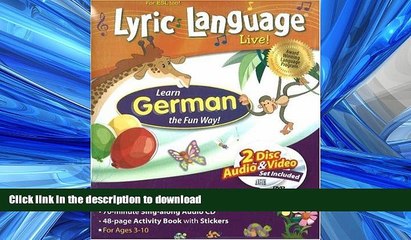 READ  Learn German the Fun Way! [With CD and DVD] (Lyric Language Live) (German Edition)  PDF