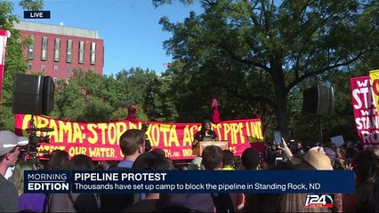 11/01: Thousands have set up camp to block the pipeline in Standing Rock, ND