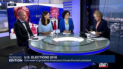 11/01: One week to go before Americans choose the next president