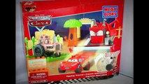 Cars Tractor Tipping Mega Bloks Lego Toy Set Frank, Tractor, Lightning McQueen Disney Pixar