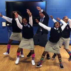 Principal Dances With Students