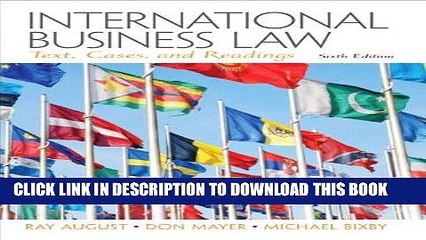 [PDF] International Business Law (6th Edition) Popular Collection