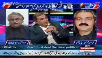 Intense Fight Between Ali Amin And Hanif Abbasi