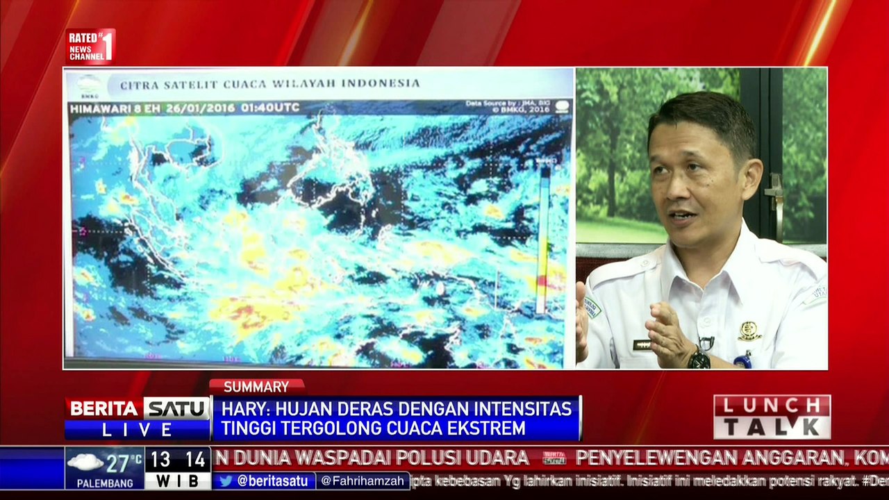 Lunch Talk: Siap-siap Hadapi Cuaca Ekstrem #1