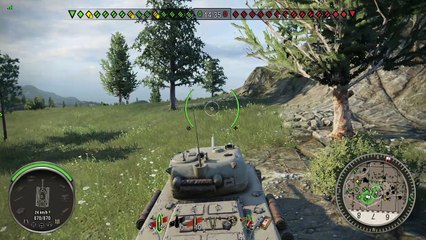 World of tanks M6 vs tier IX