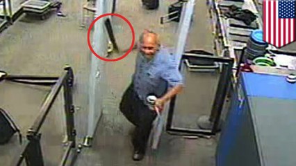 Video shows moment psycho pulls out machete in New Orleans airport attack