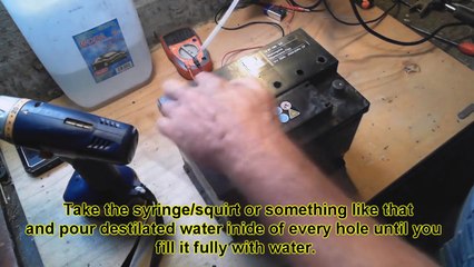 CAR AUTO BATTERY REPAIR - EASY WAY RECONDITION