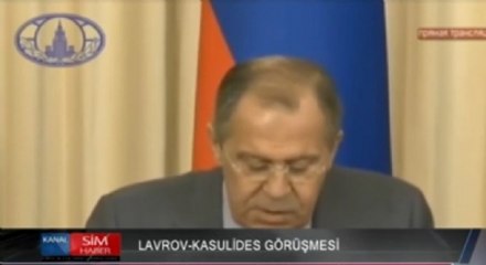 Lavrov: "Kıbrıs Rum Kesiminde Askeri Üs Kurmayacağız"
