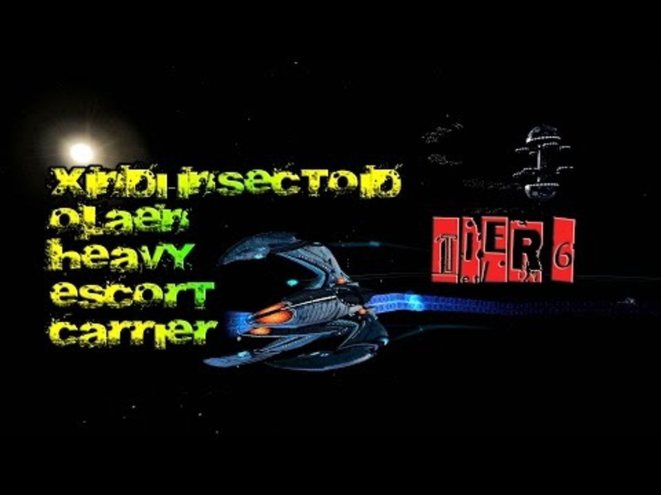 Xindi-Insectoid Olaen Heavy Escort Carrier [T6] with all ship visuals - Star Trek Online