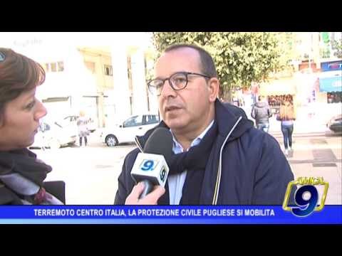 Terremoto Centro Italia, la Protezione Civile pugliese si mobilita