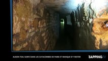 Alison Teal surfe dans les catacombes de Paris et manque d’y rester