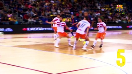 FCB Futsal: Top 5 goals October’16