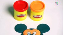 Play Doh Mickey Mouse | Disney Mickey Mouse | How To Make Mickey Mouse