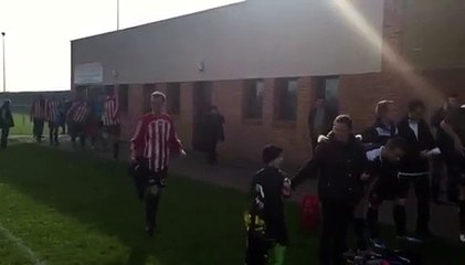 Championnat: Seniors C haie d'honneur à Wardrecques C