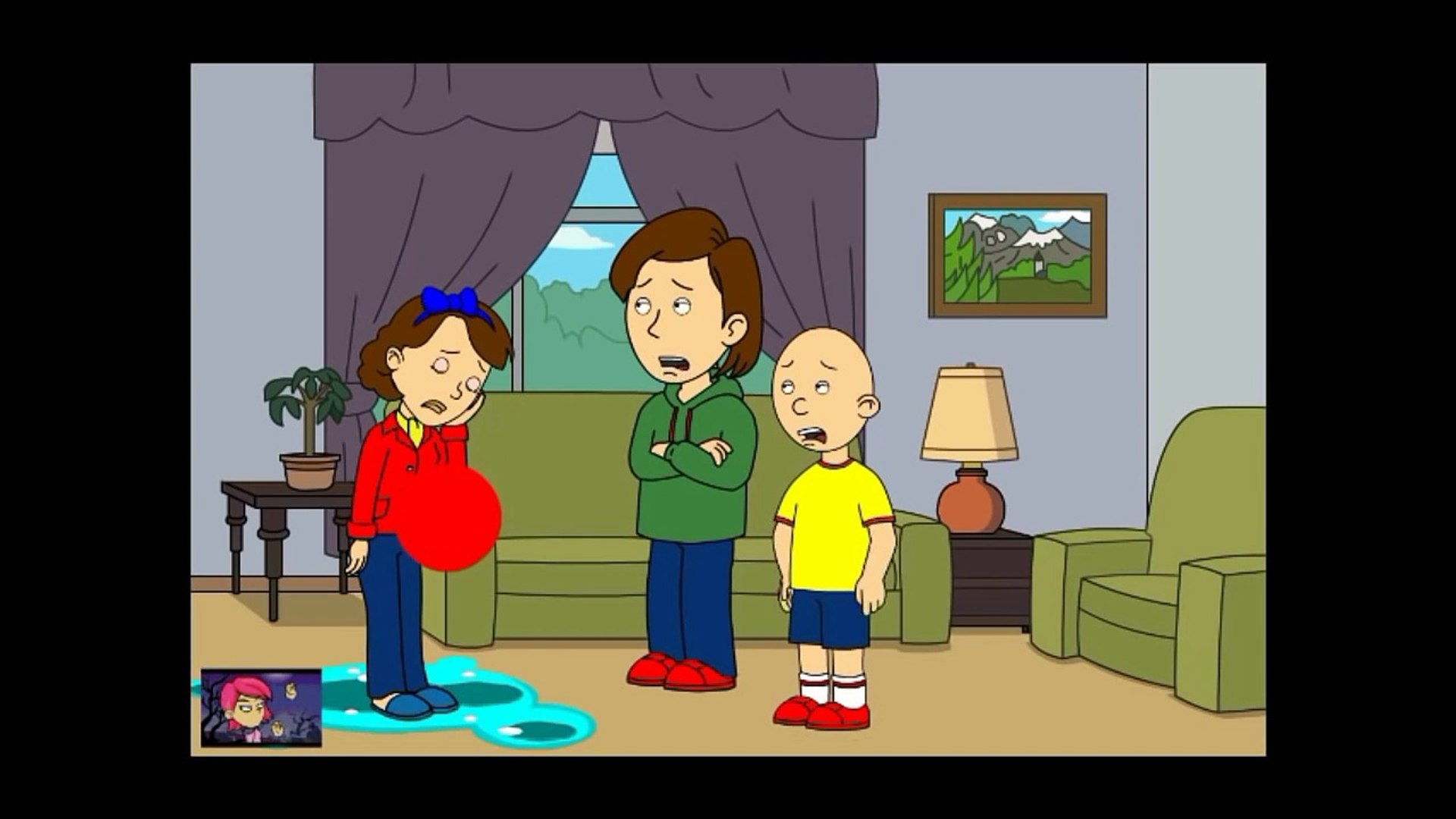 Caillou Gets Grounded Dvd