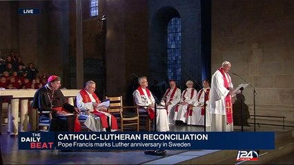 Pope Francis marks Luther anniversary in Sweden
