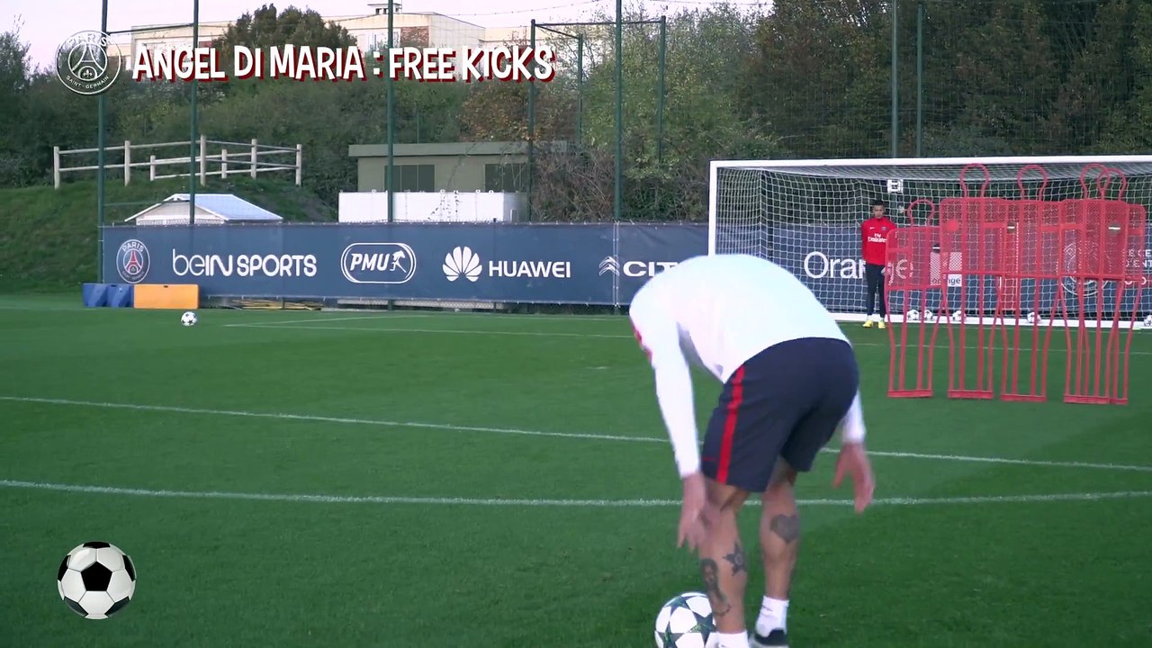 ANGEL DI MARIA - Bull's eye X4 - FREE KICKS