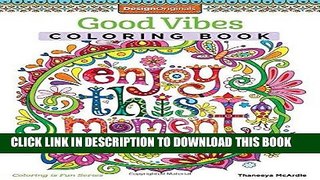 Ebook Good Vibes Coloring Book (Coloring Is Fun) Free Read