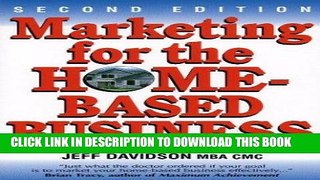 [New] Ebook Marketing for the Home Based Business Free Online