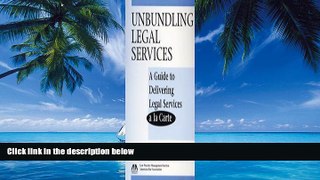 Books to Read  Unbundling Legal Services  Best Seller Books Most Wanted