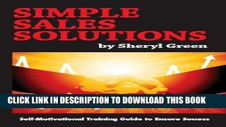 [New] PDF Simple Sales Solutions Free Online